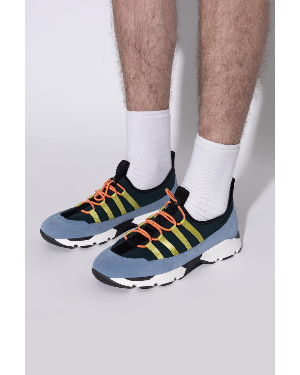 Marni Multicolor Sports Shoes With Logo for men