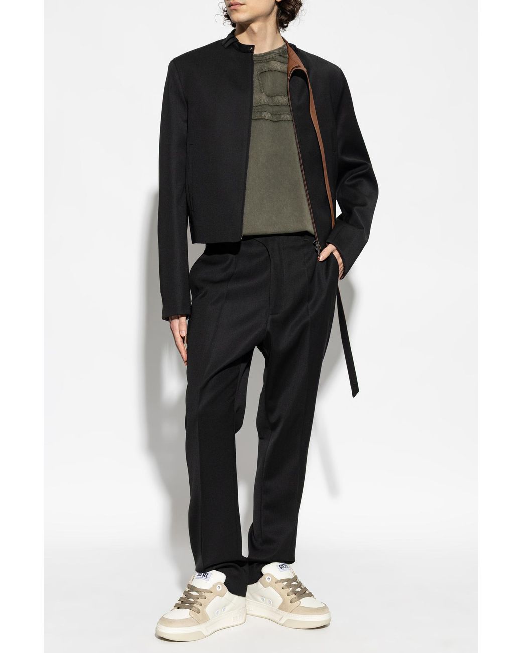 DIESEL Black Trousers 'P-Nedar-A' for men