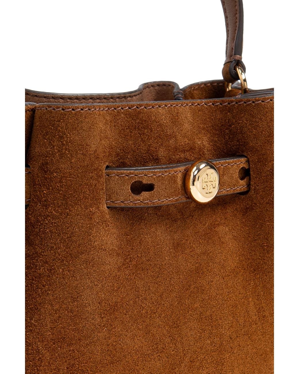 Tory Burch Brown Romy Mini Hand Bag