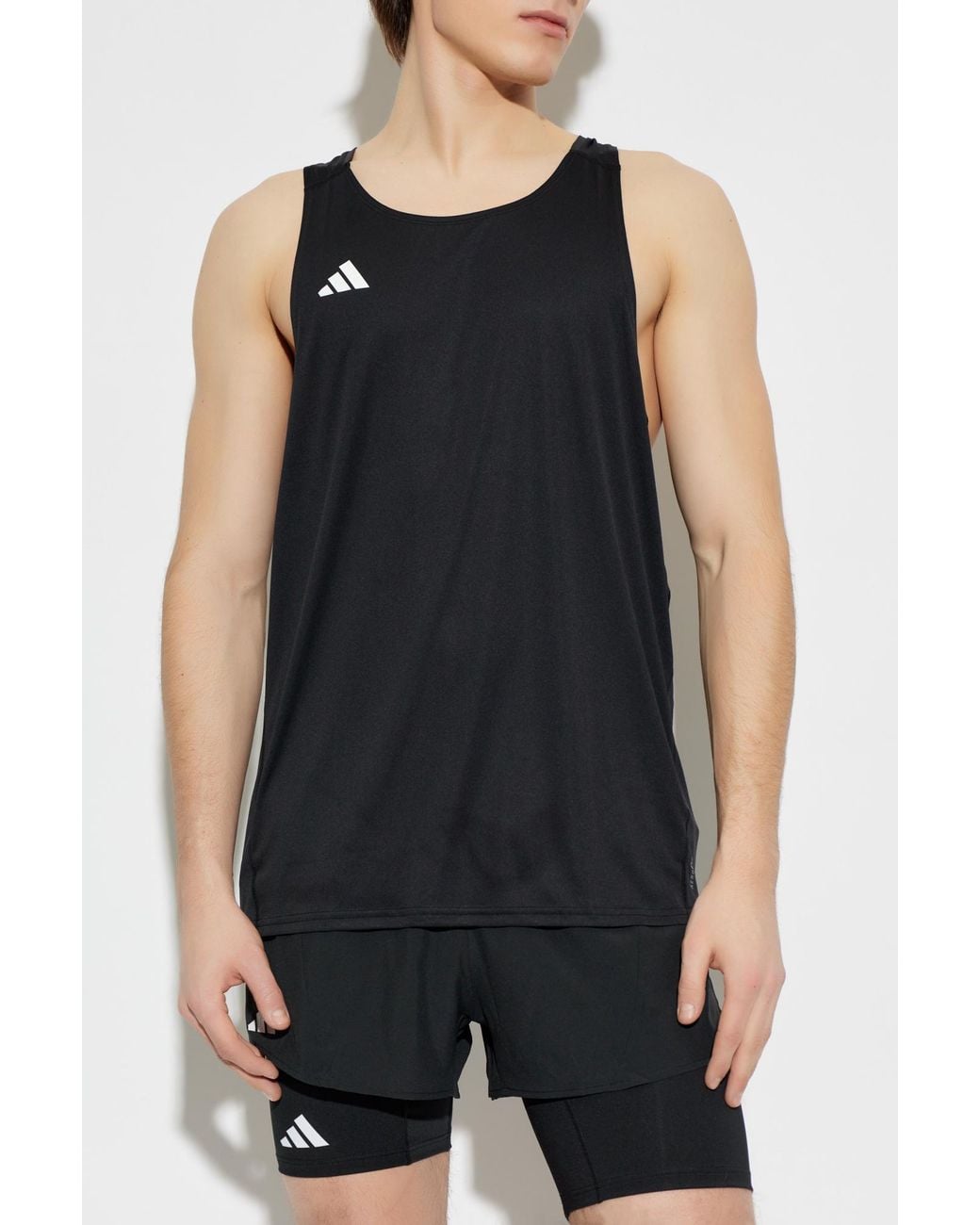 Adidas Originals Black Top From The Adizero Collection for men