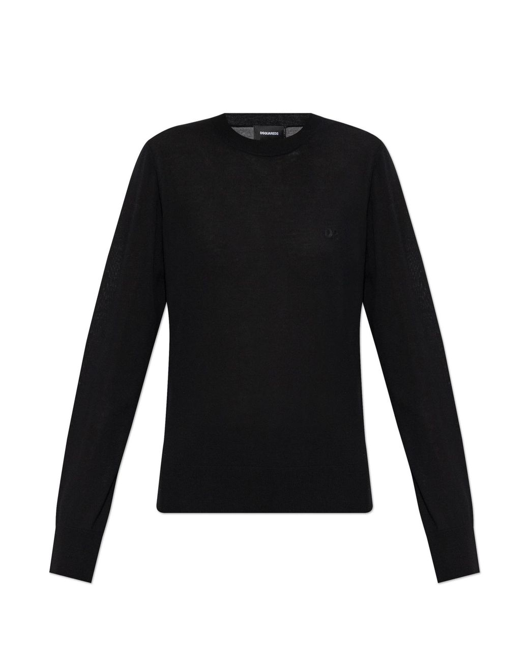 DSquared² Black Wool Sweater