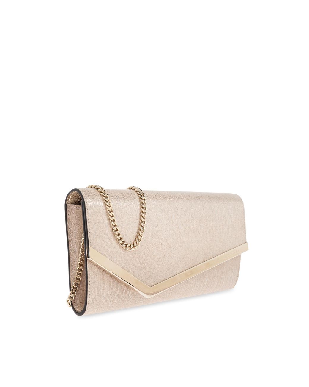 Jimmy Choo Natural Clutch Bag 'Emmie'
