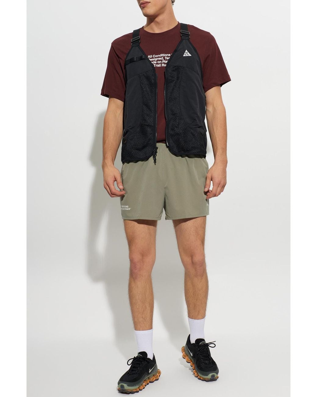 Nike Red Acg T-Shirt for men