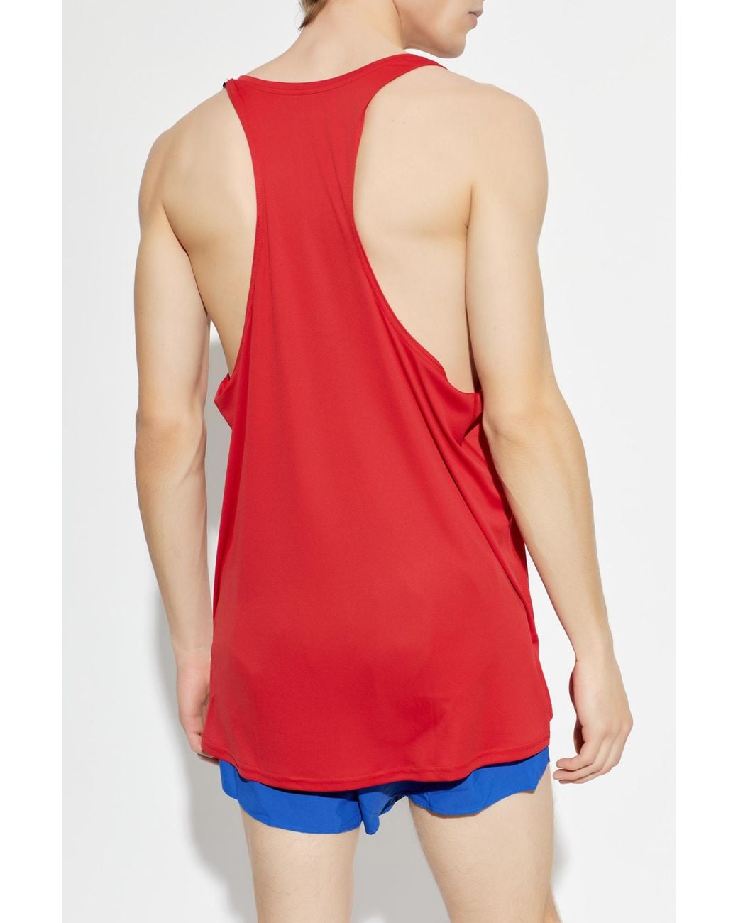 Adidas Originals Red Top From The 'Adizero' Collection for men