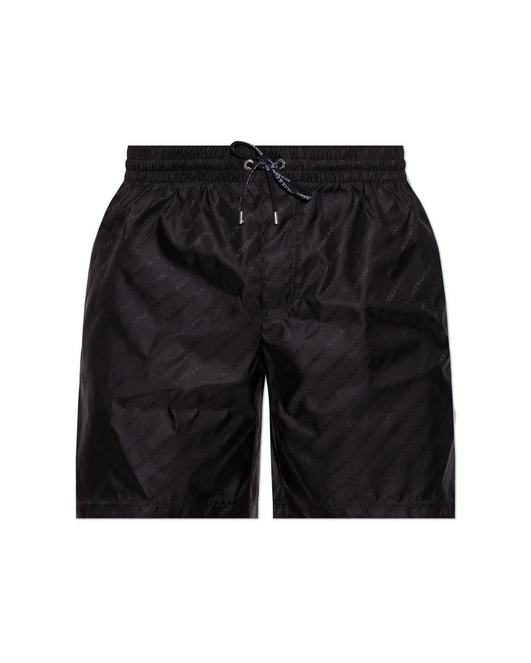 Dolce & Gabbana Black Swim Shorts for men