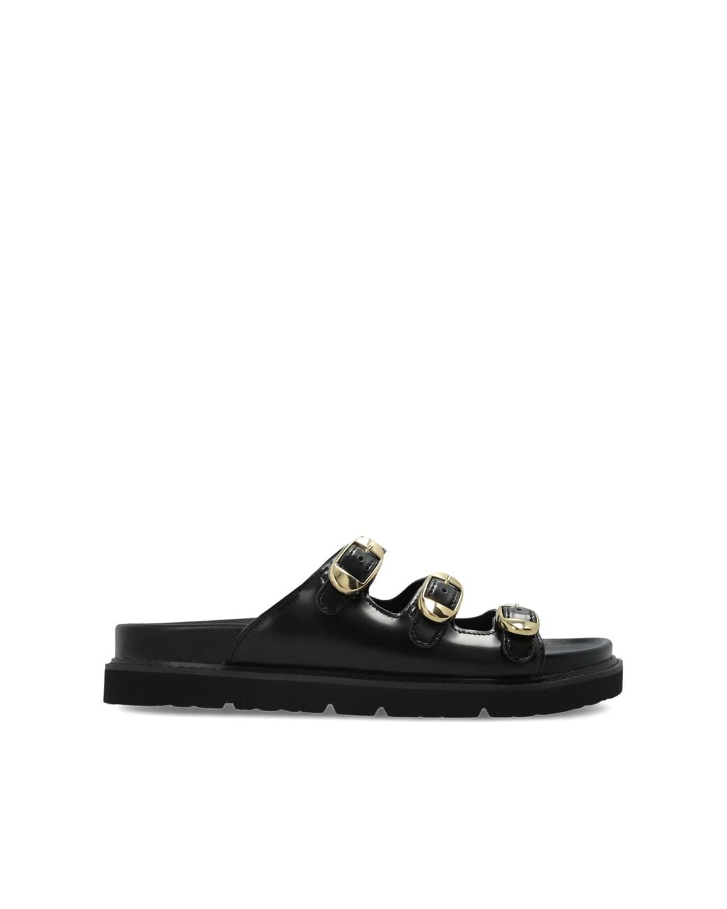 Marc Jacobs Black 'Kiki' Slides