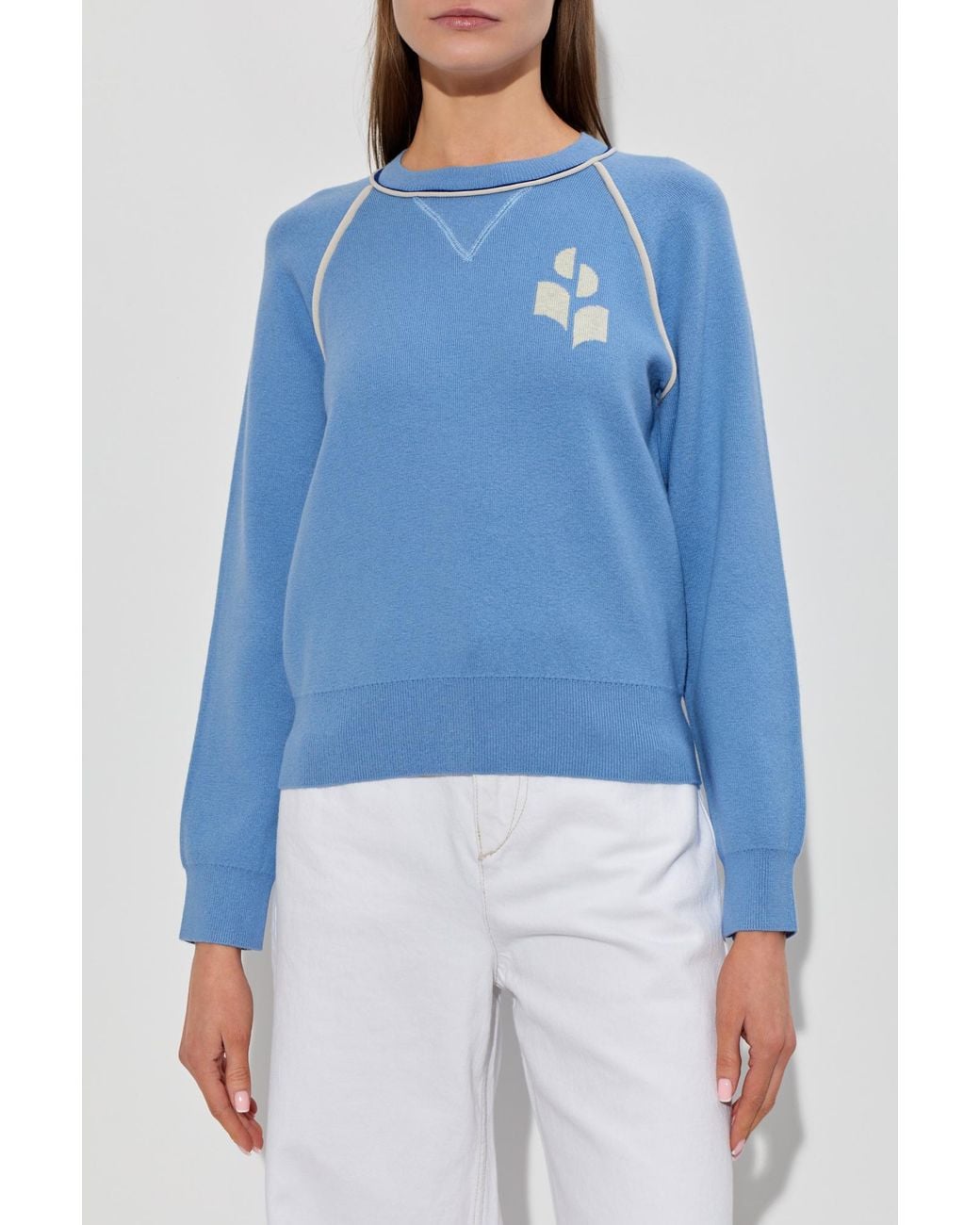 Isabel Marant Blue Sweater 'Loriby'
