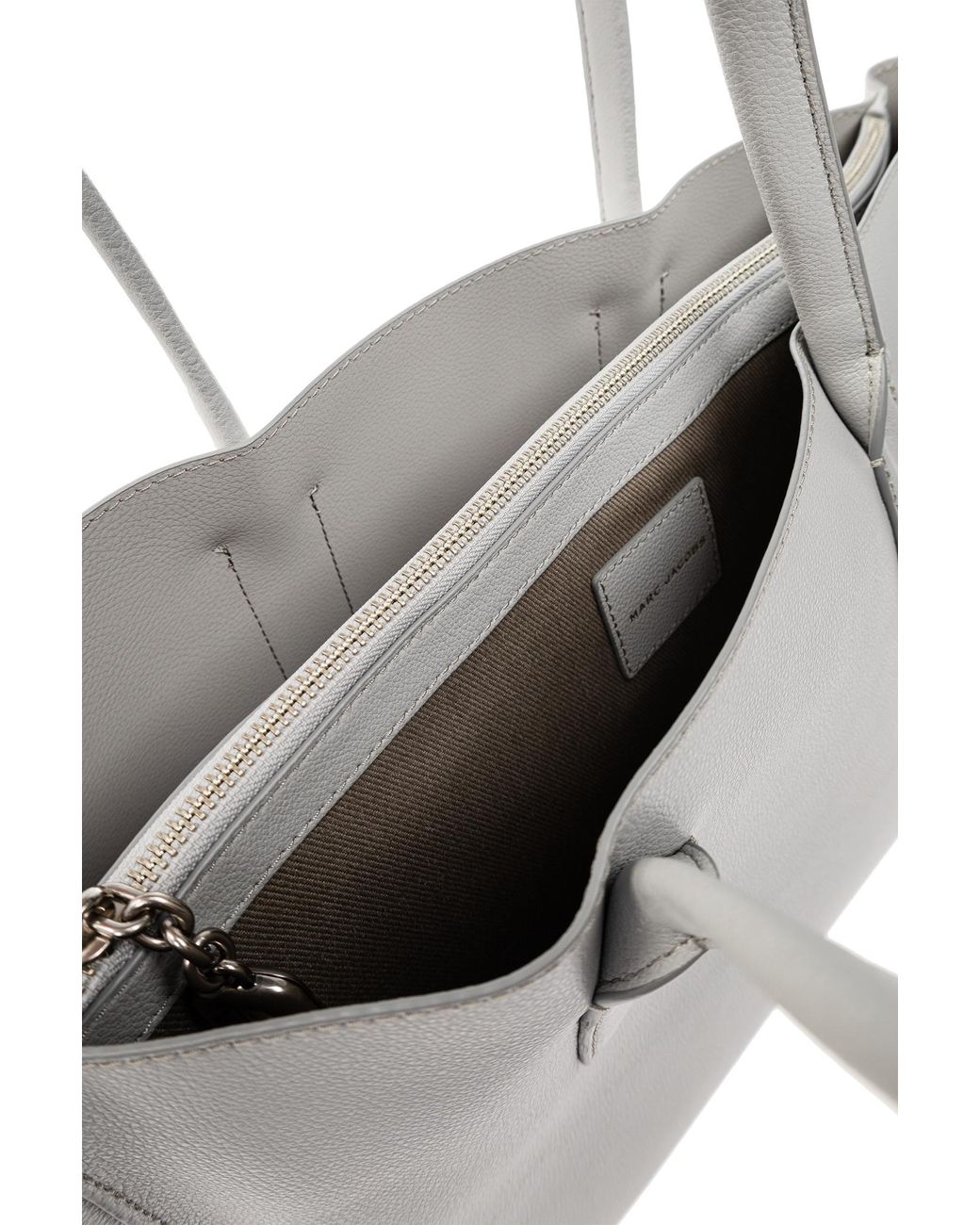 Marc Jacobs Gray Leather 'Work Tote'