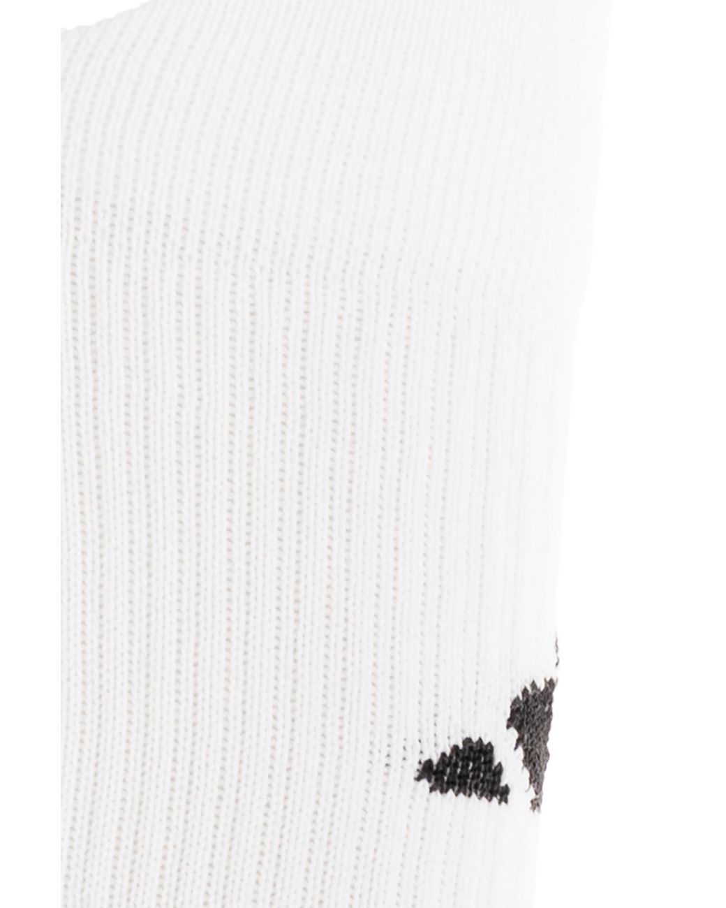 Adidas Originals White Socks With Logo