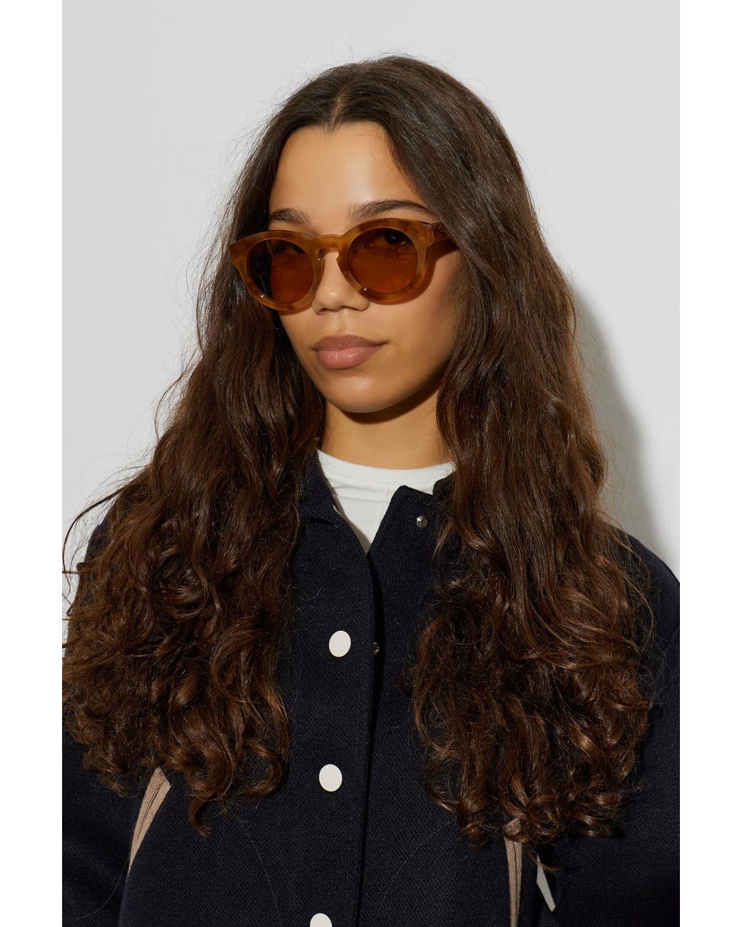 Golden Goose Deluxe Brand Orange 'Cameron' Sunglasses
