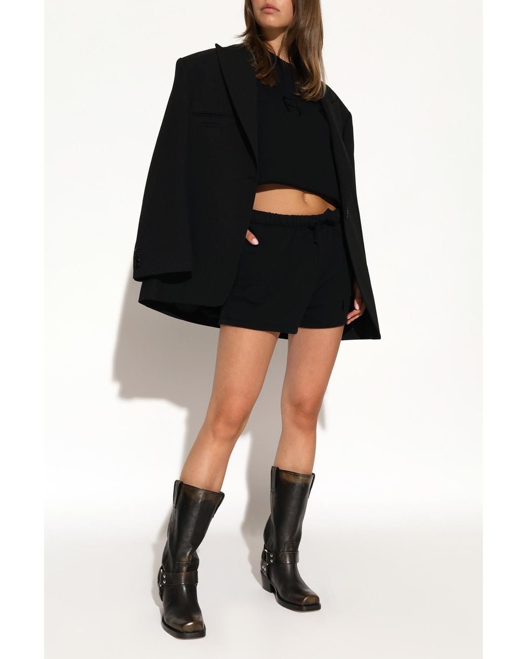 IRO Black Shorts 'Ocresia'