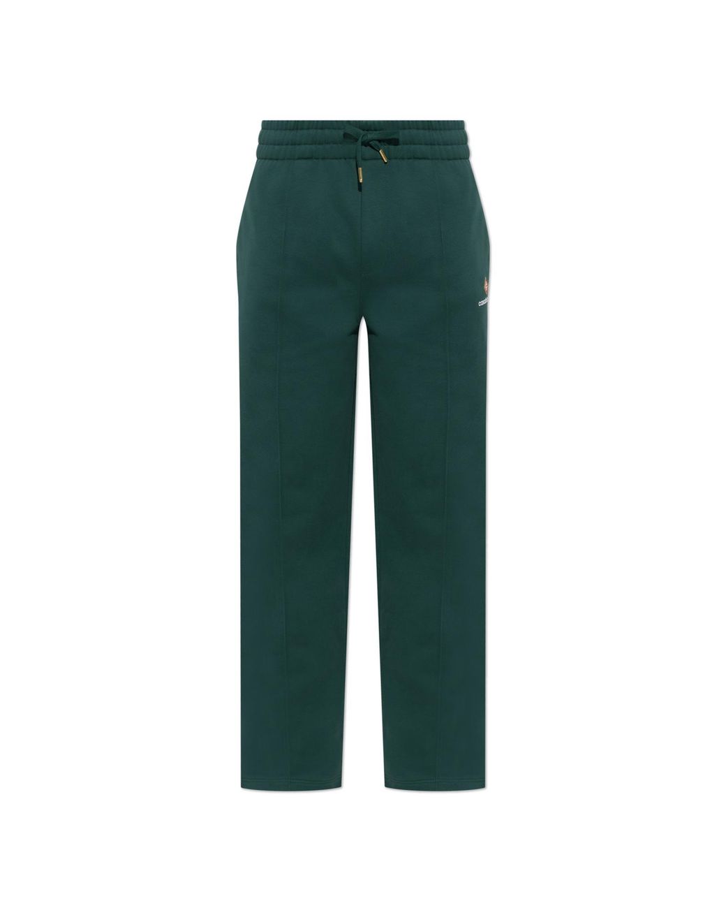 Casablanca Green Sweatpants With Straight-Leg Cut for men