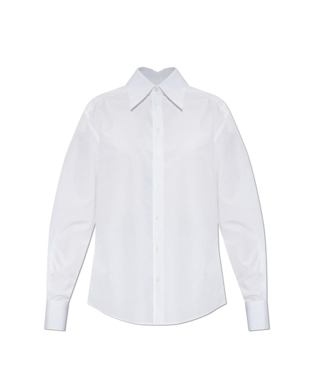 Dolce & Gabbana White Fitted Shirt