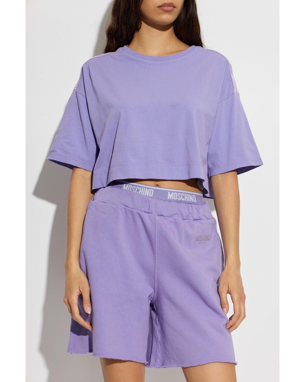 Moschino Blue Active Line Top