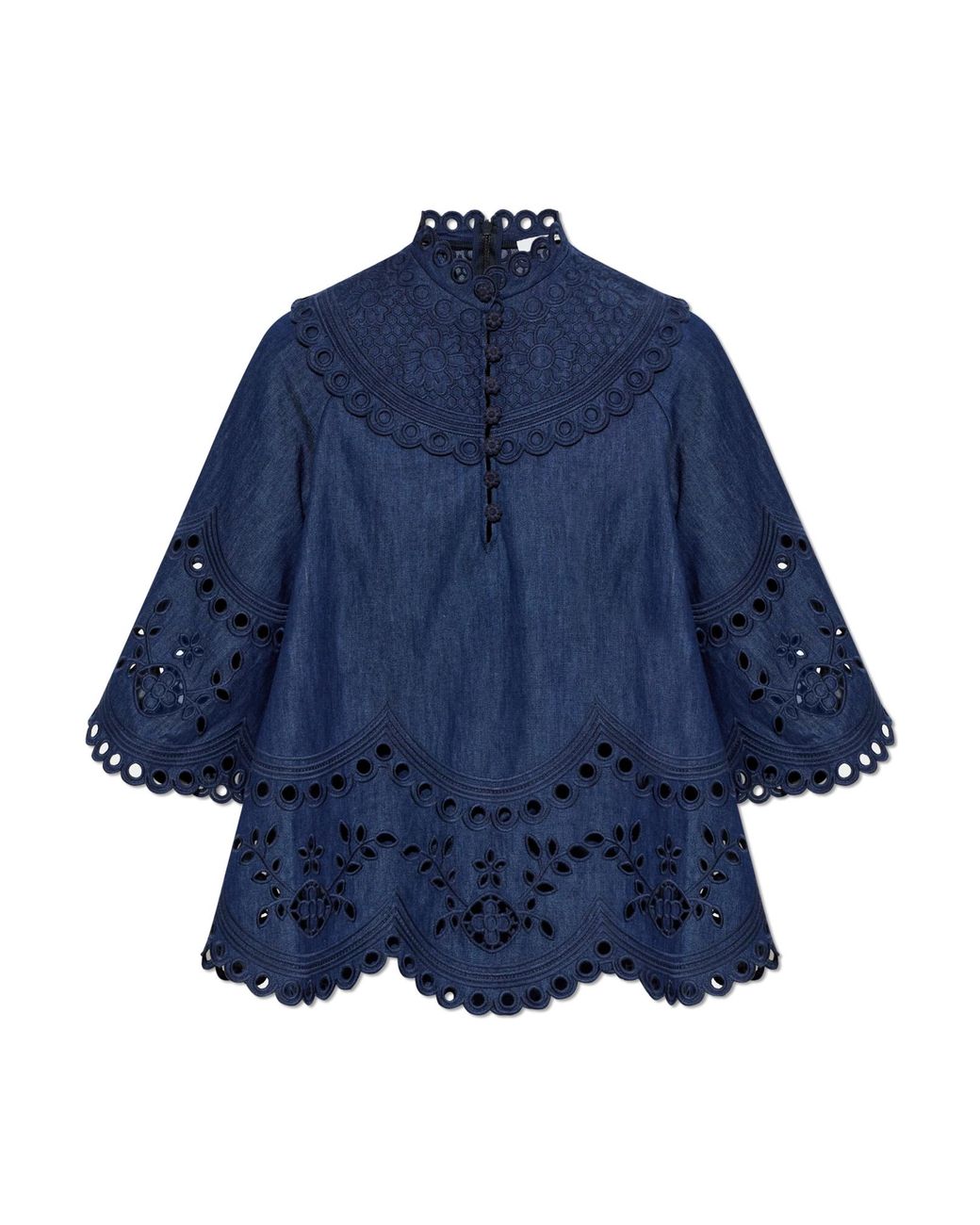 Zimmermann Blue Denim Top