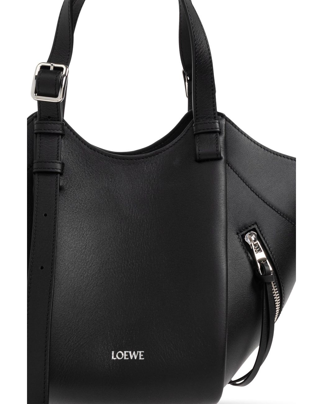 Loewe Gray 'Hammock Flip Medium' Shoulder Bag