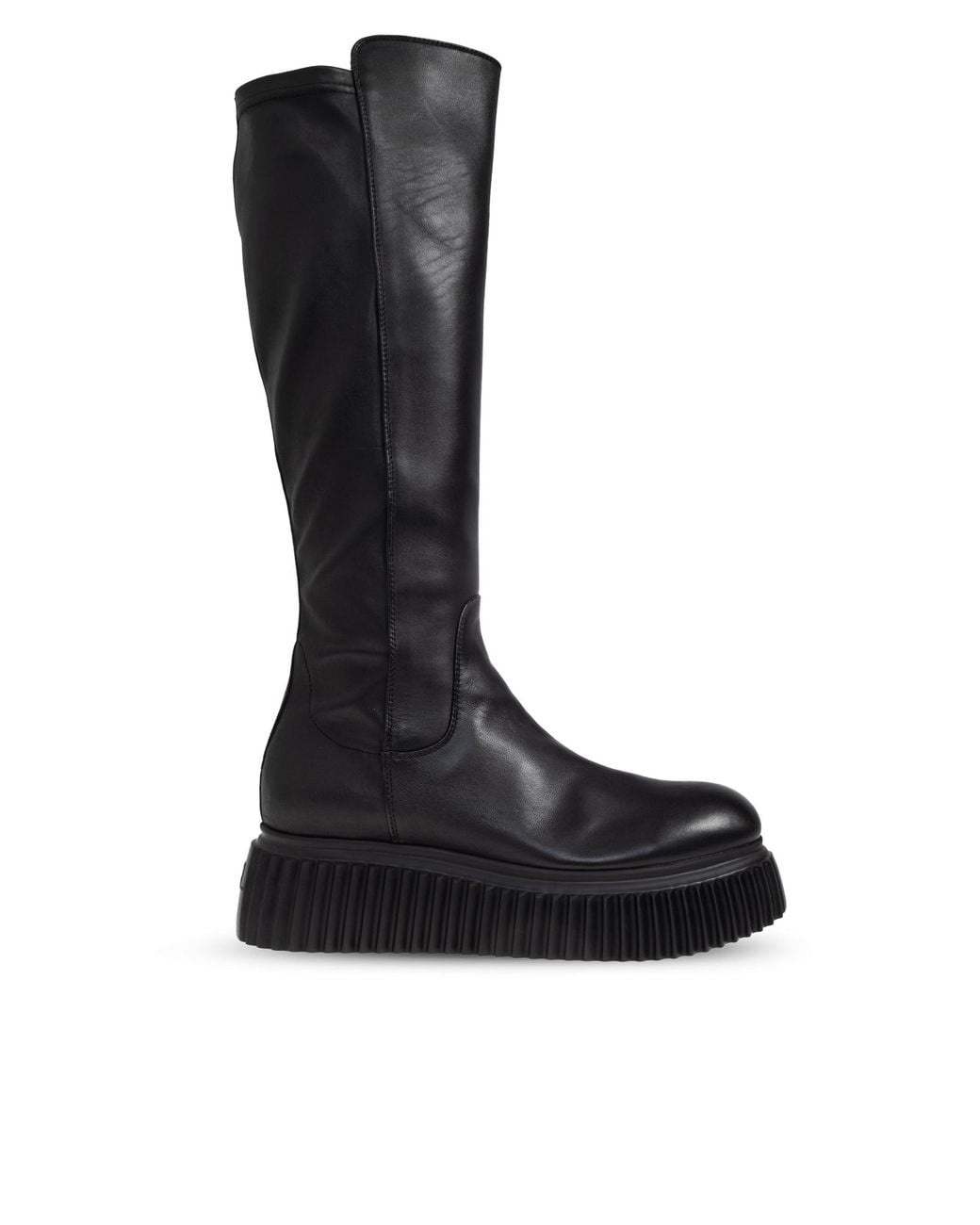 Agl Attilio Giusti Leombruni Black "Gloria" Platform Boots