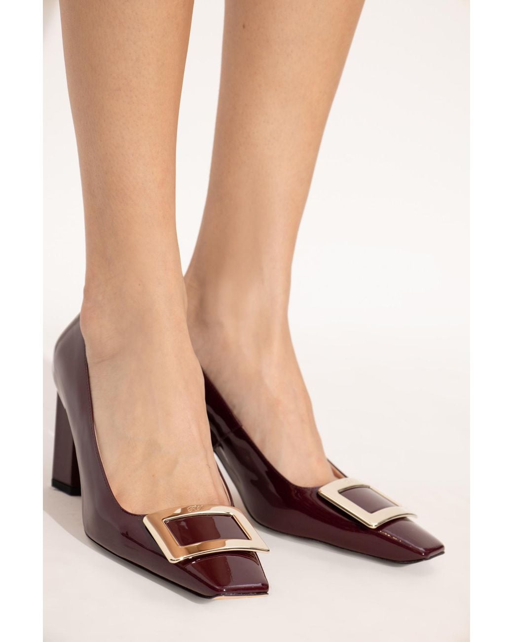 Roger Vivier Brown Heeled Shoes "Belle Vivier"
