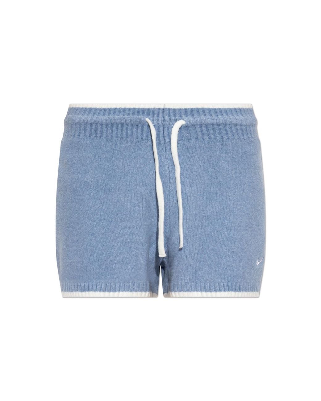 Nike Blue Shorts With Logo