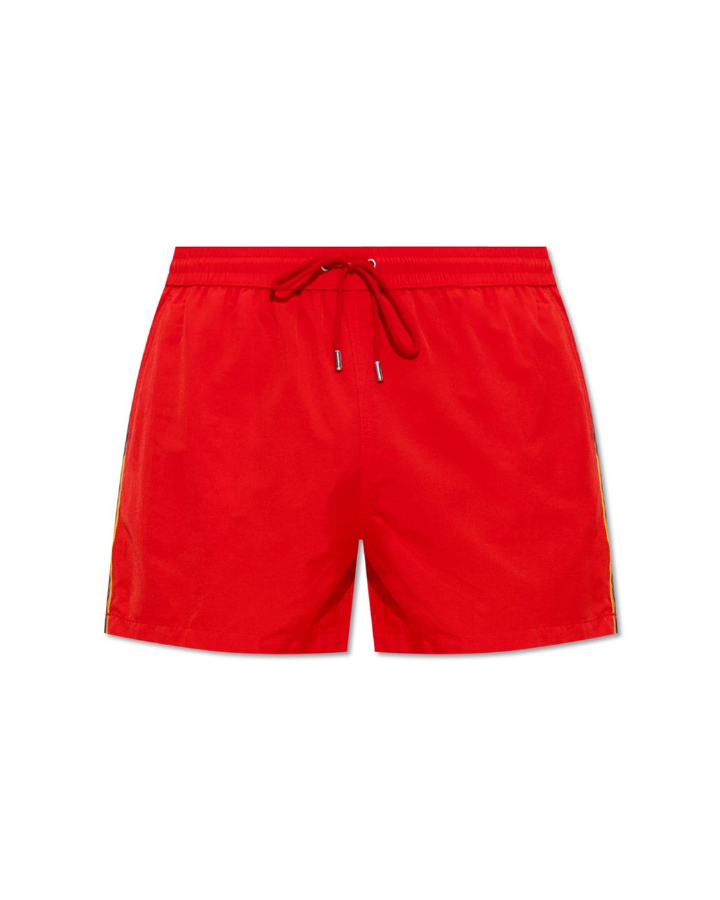 Paul Smith Red Side-Stipe Swimming Shorts