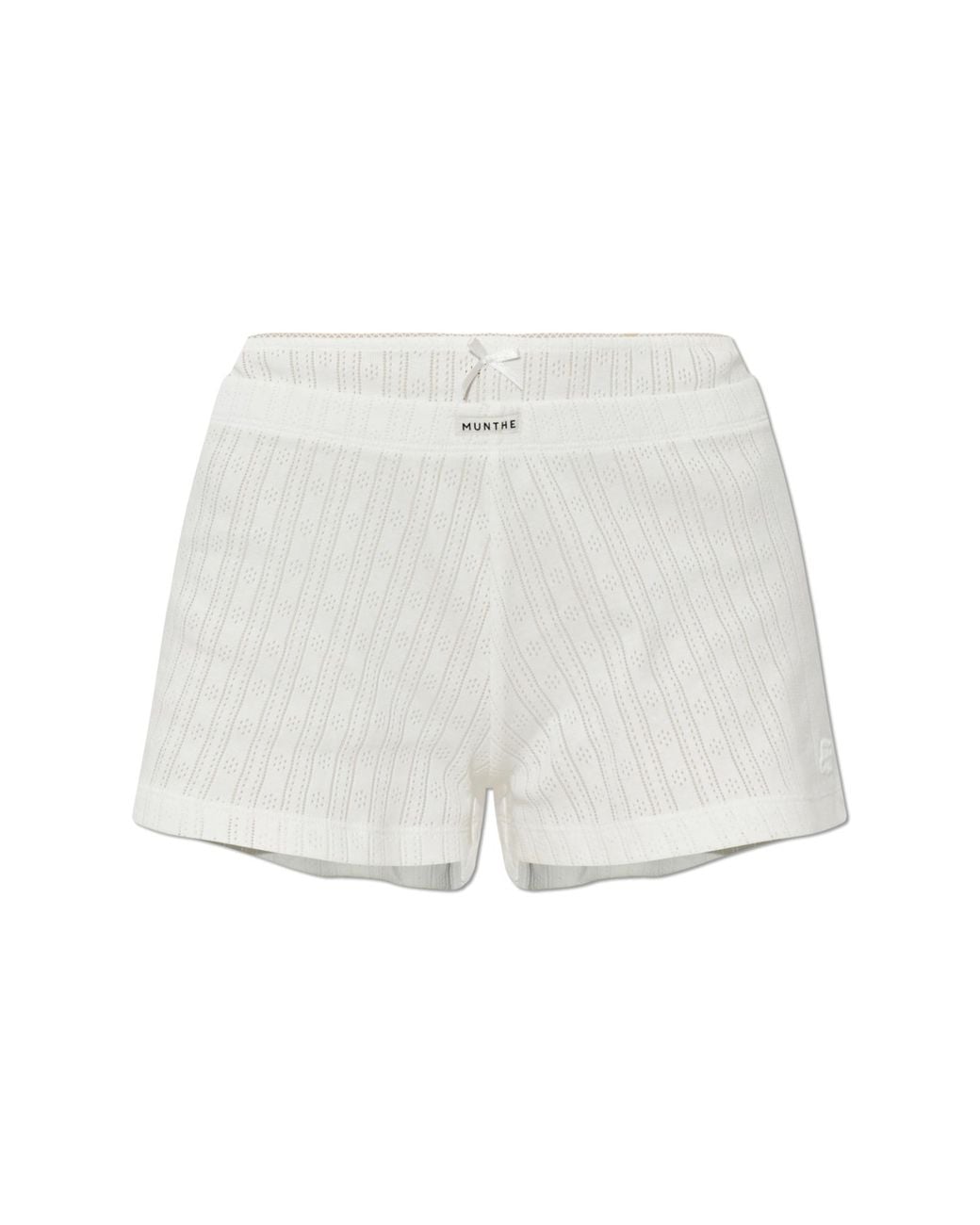 Munthe White "Nettie" Shorts