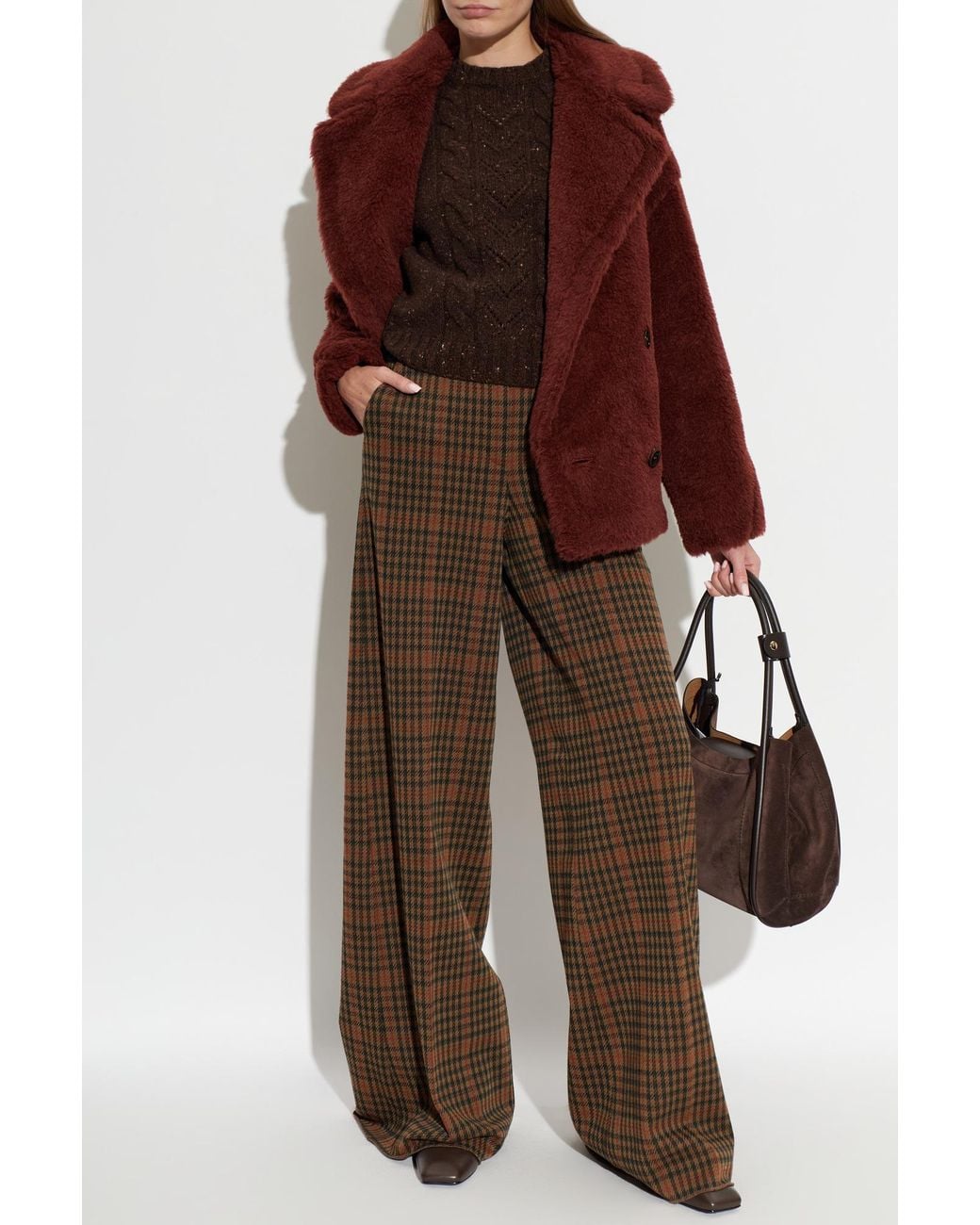 Max Mara Brown 'Samba' Wool Jumper