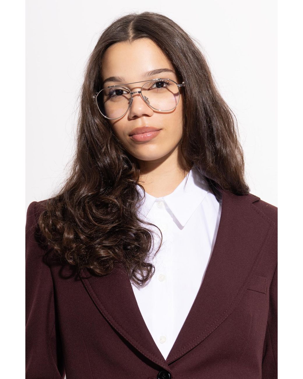 Balmain Metallic Brigade -Vii' Corrective Glasses