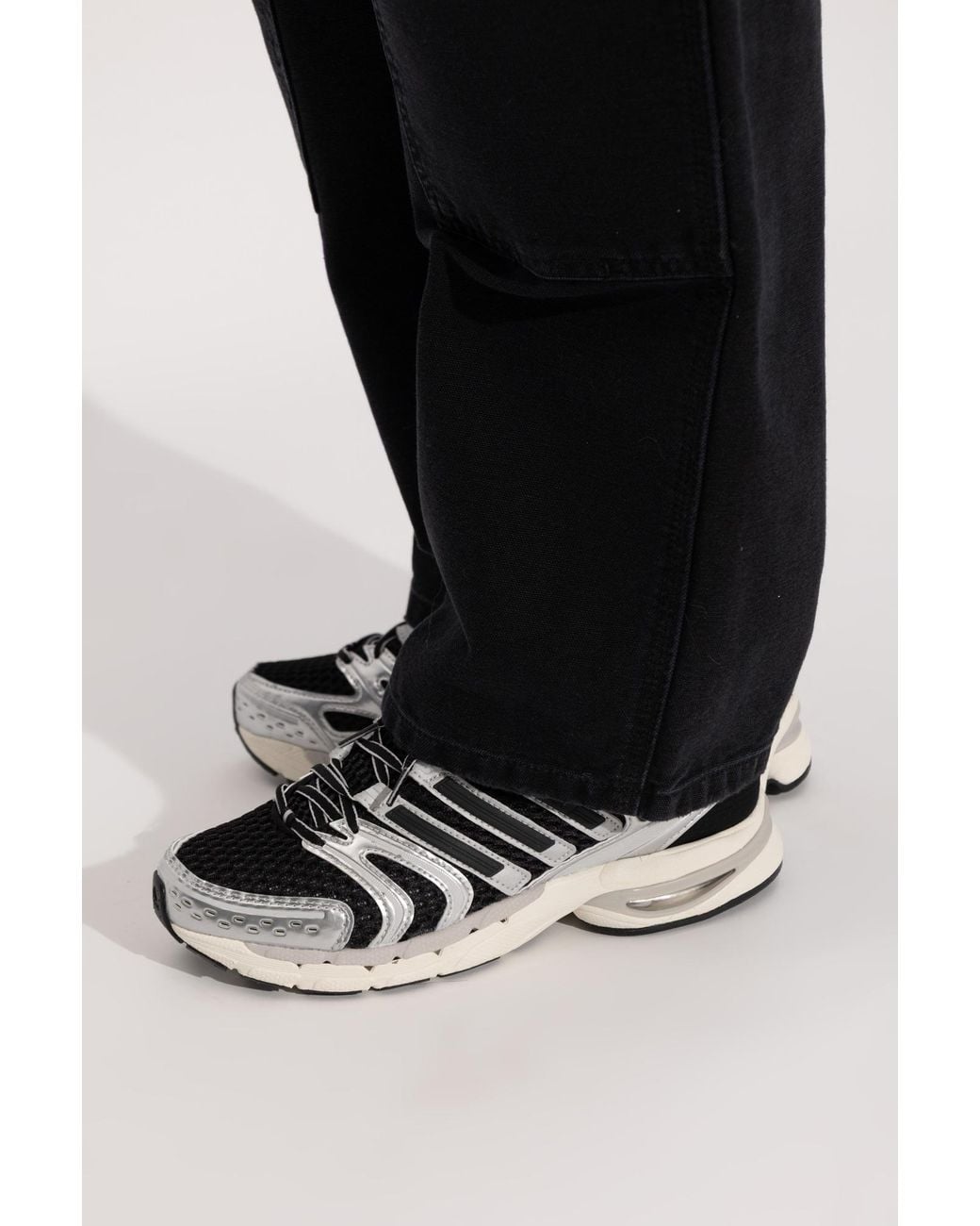 Adidas Originals Black Sports Shoes 'Adistar Control 5' for men