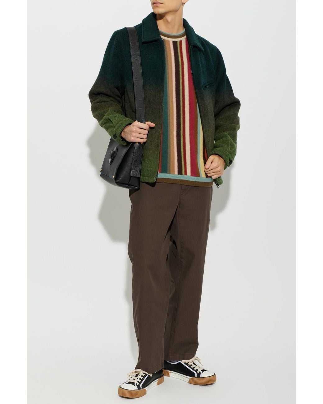 Paul Smith Green Wool Jacket for men