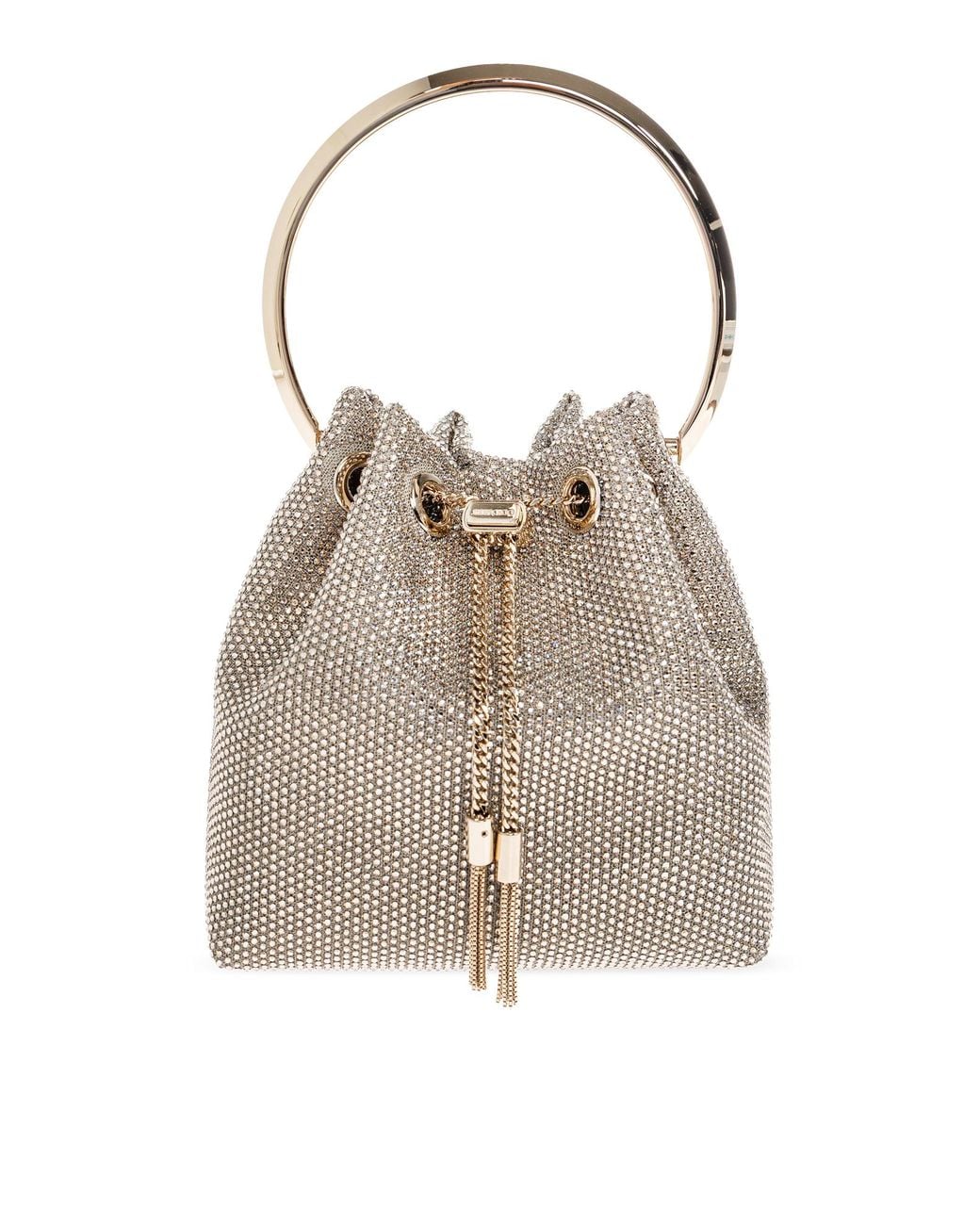 Jimmy Choo Metallic 'Bon Bon' Bag