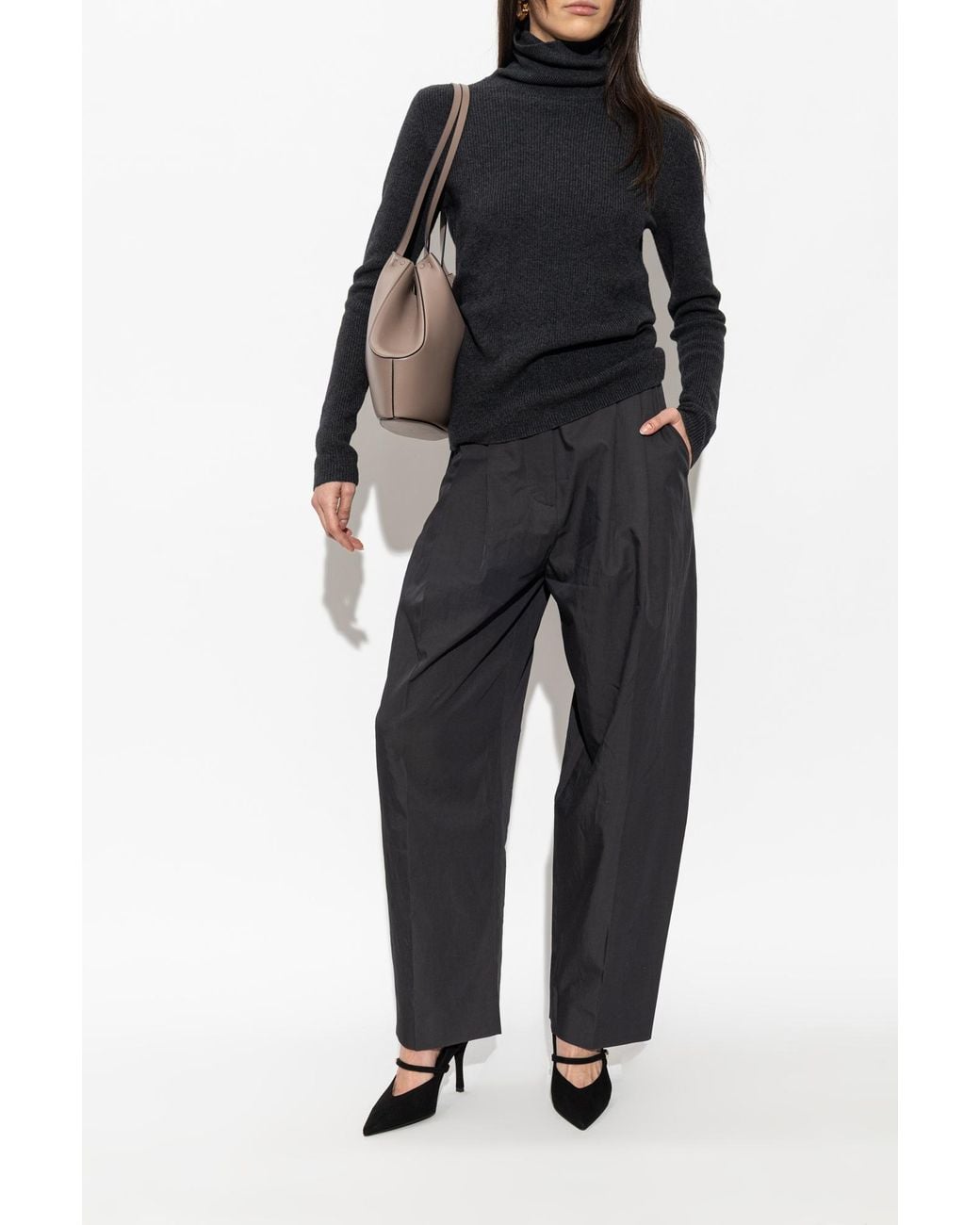 Furla Black Mary Jane Pumps