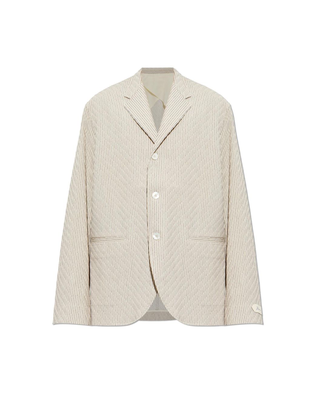 Jacquemus White 'Veste' Blazer With Single Vent for men