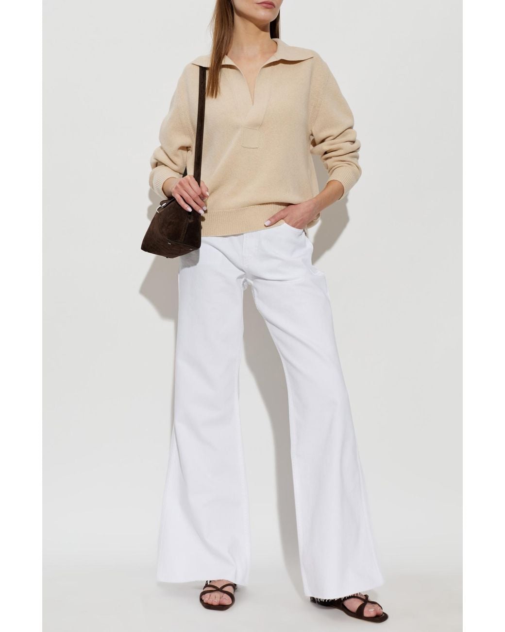 Anine Bing White 'Wyatt' Jeans