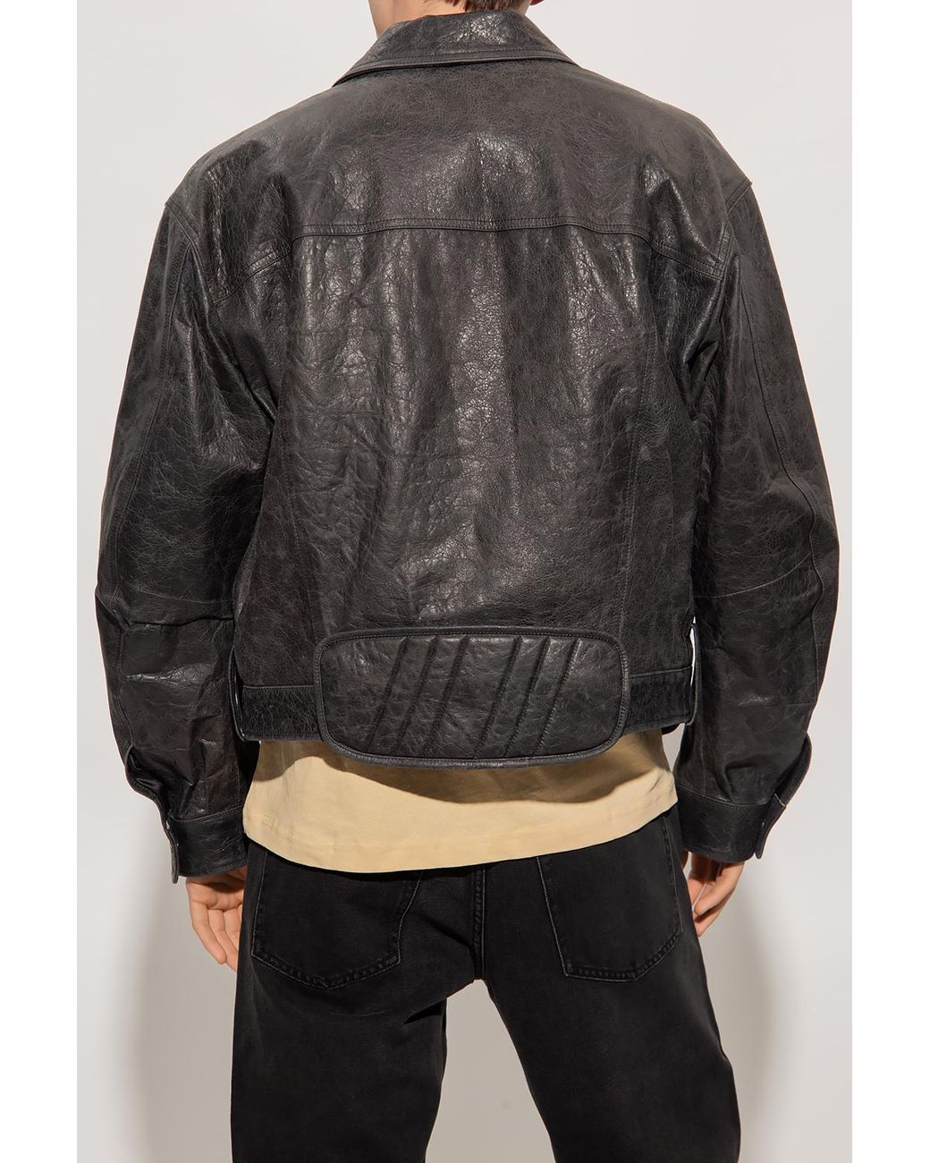 Martin top leather jacket