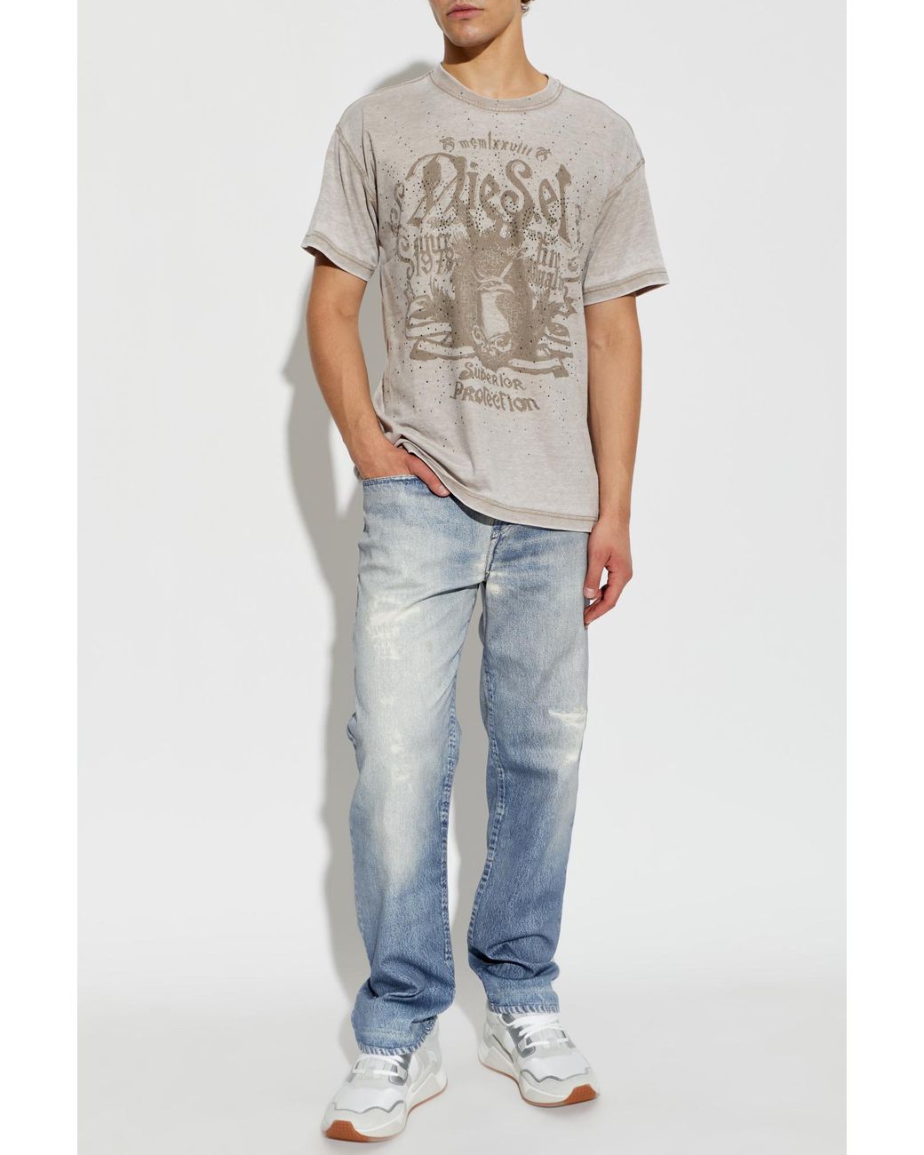 DIESEL Blue '2090 D-Veekley-Bw Jogg' Jeans for men