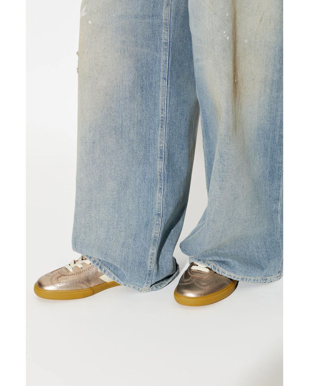 Veja Metallic 'Volley O.T. Leather' Sports Shoes