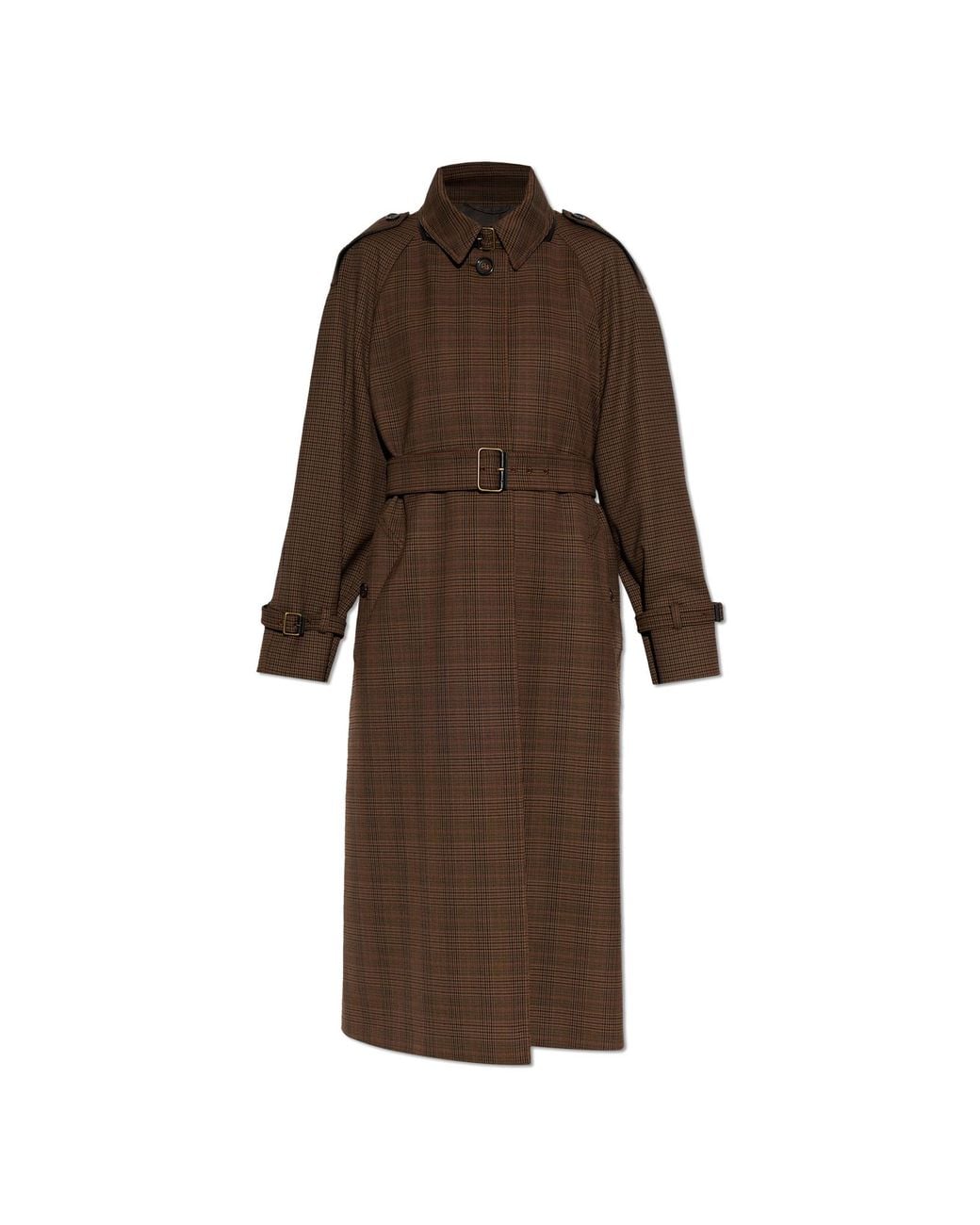 Max Mara Brown Wool Coat 'Scoglio'