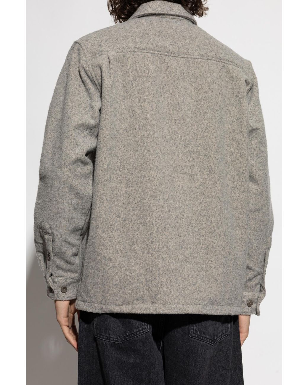 Samsøe & Samsøe Gray Shirt 'Sadamon' for men