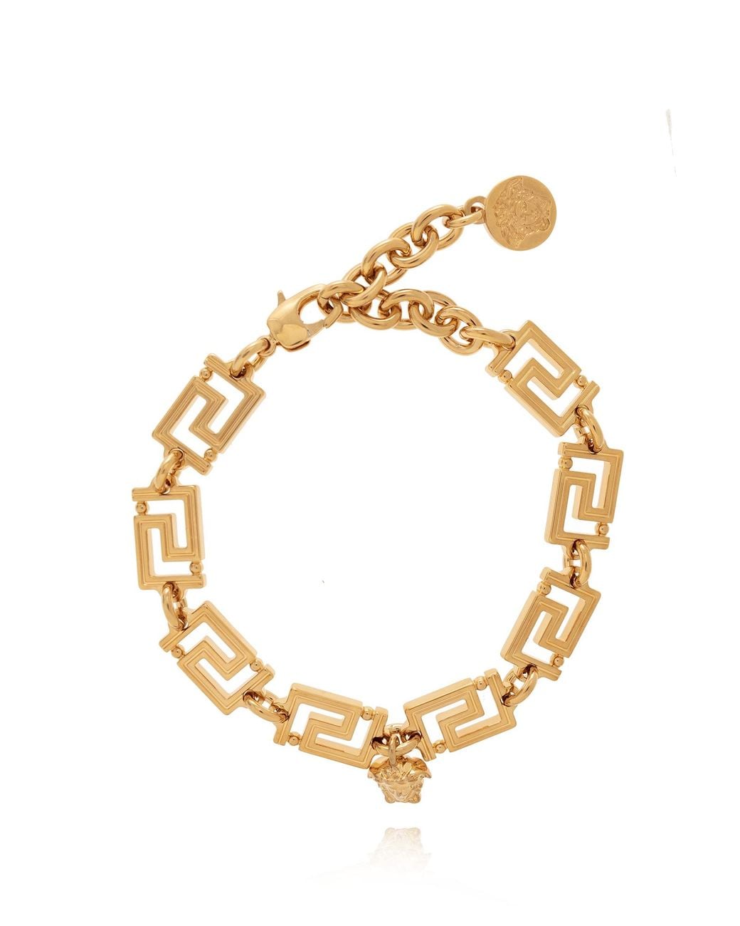 Versace Metallic 'Greca' Bracelet