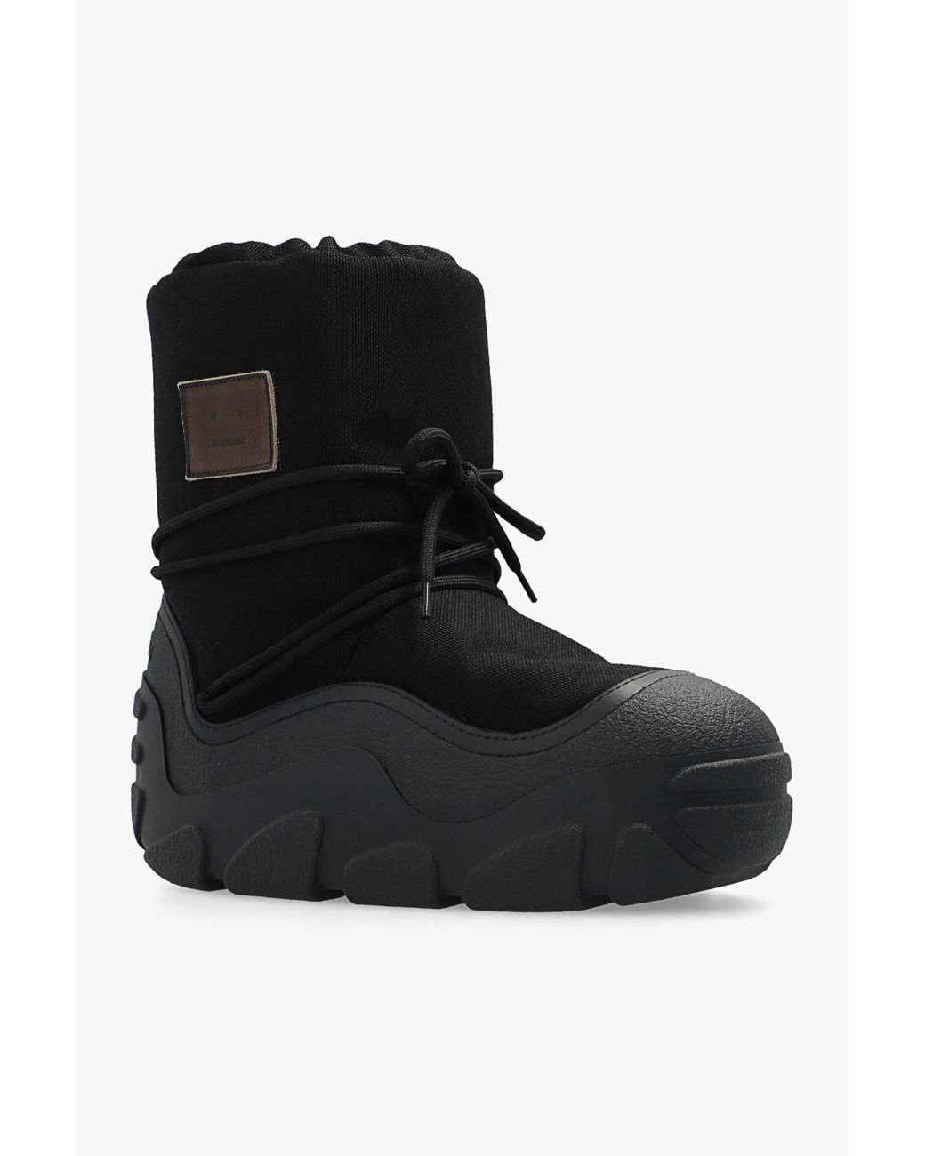 Acne Studios Snow Boots With Logo in Black for Men | Lyst UK