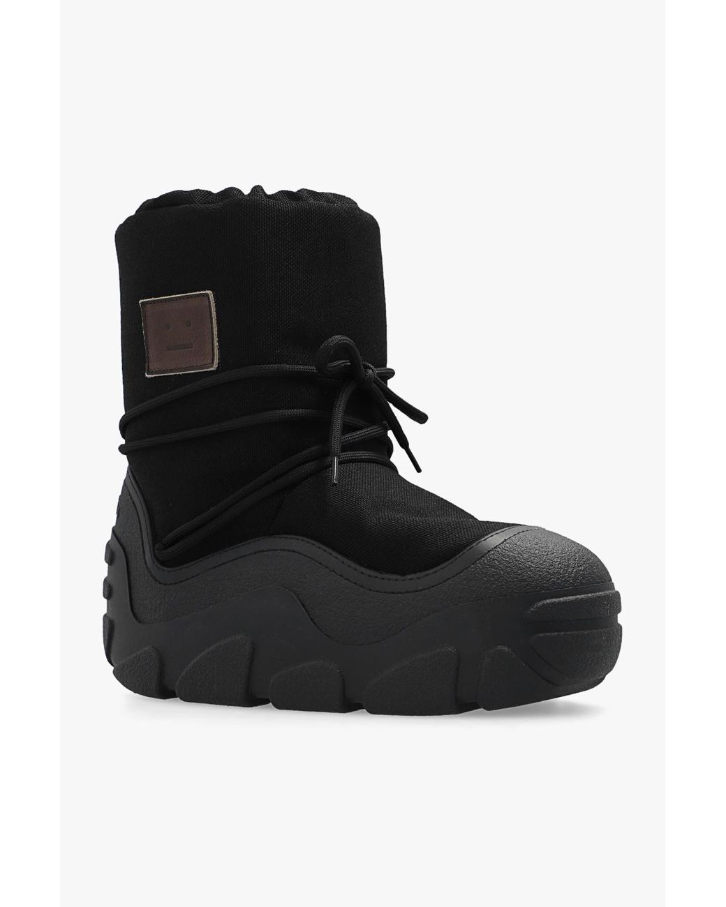 Acne Studios Gray Digital Print Boots