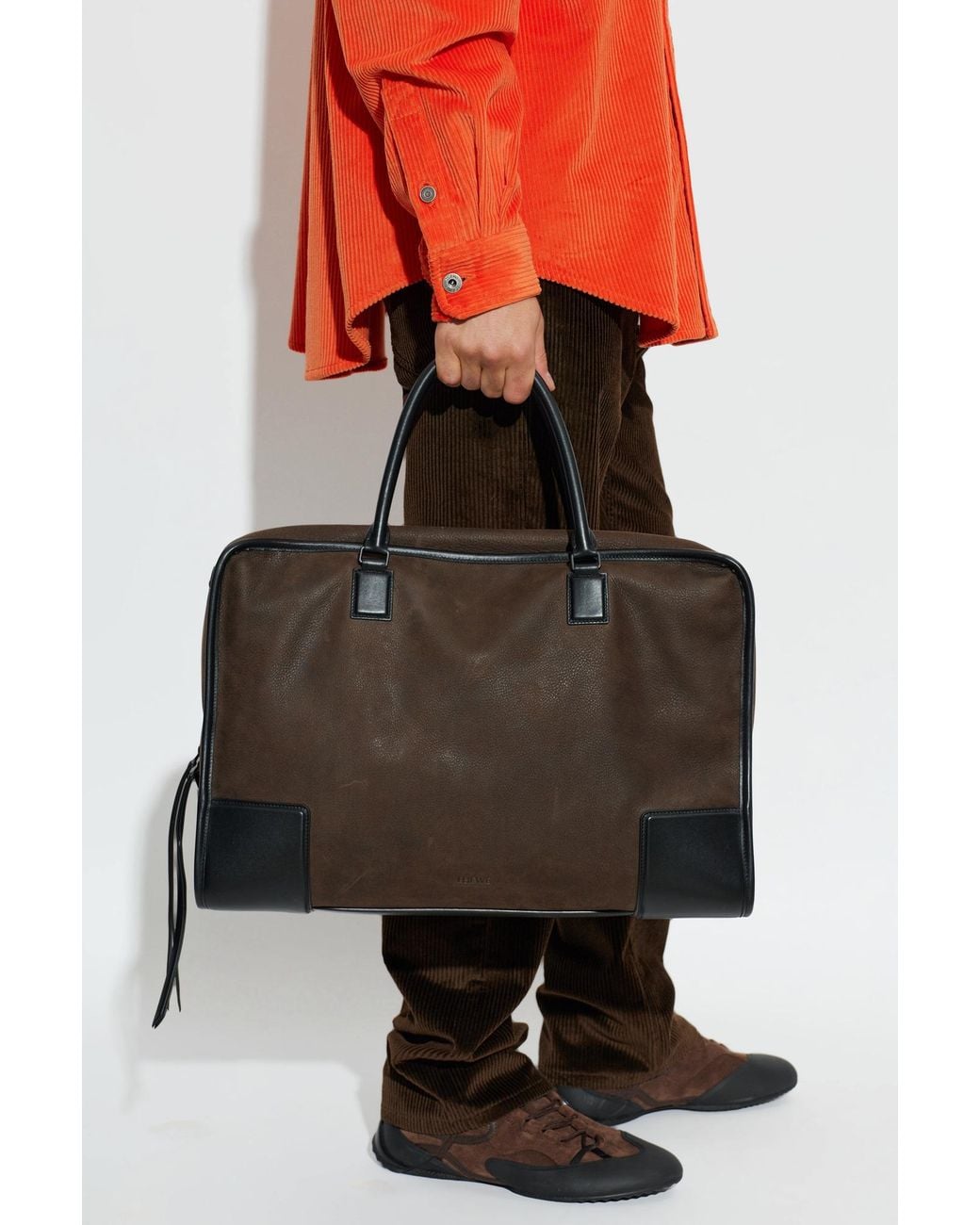 Loewe Black 'Amazona Large' Bag for men