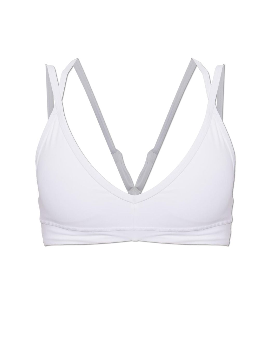 P.E Nation White Paramount Sports Bra