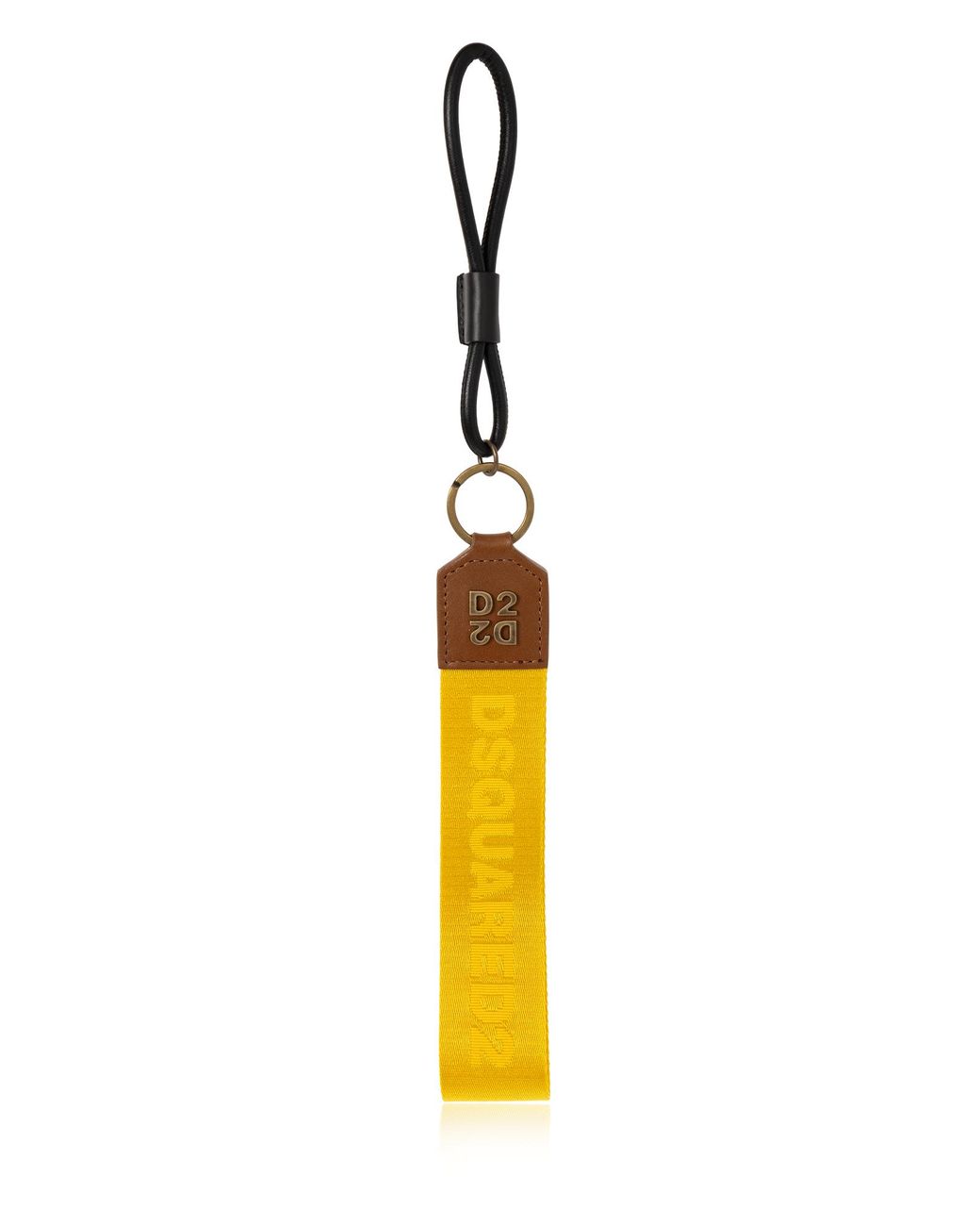 DSquared² Metallic Keychain for men