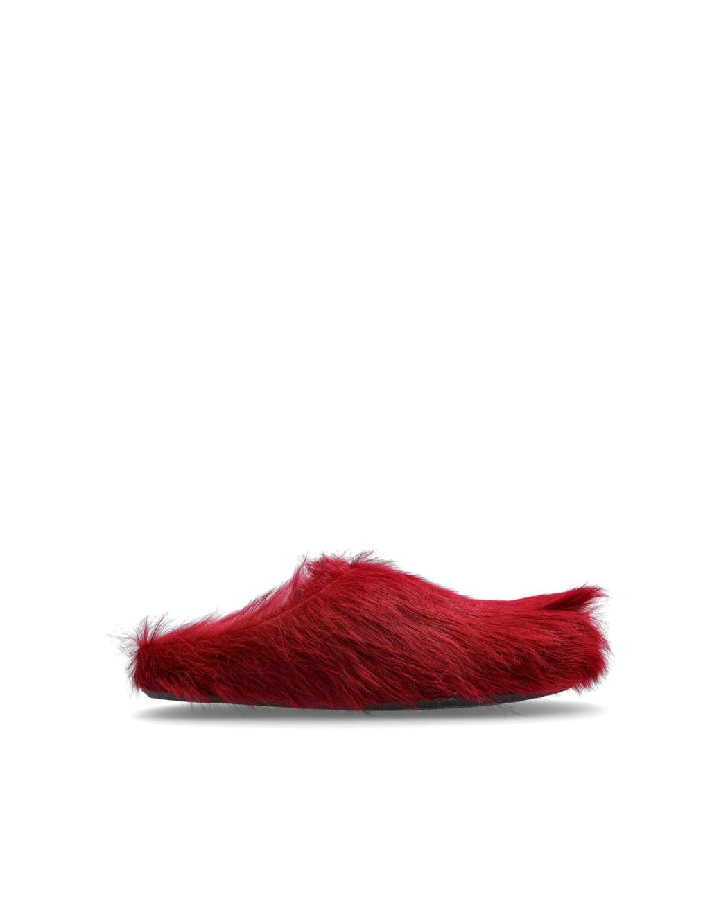 Marni Red Fussbett Slides