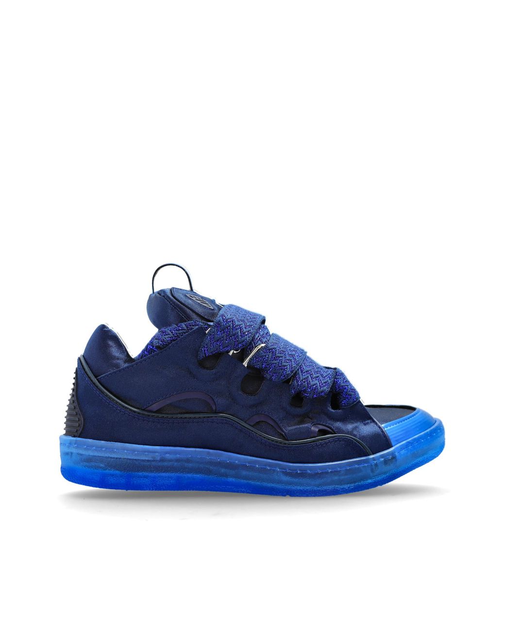 Lanvin Blue "Curb" Sports Shoes for men