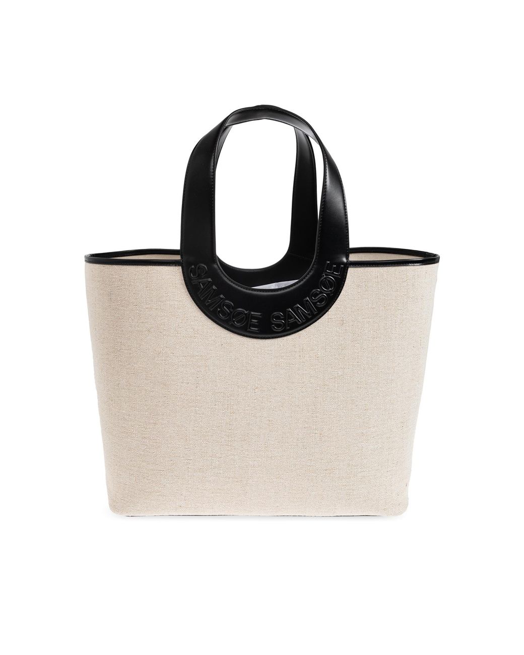 Samsøe & Samsøe Black Shopper Bag "Saberta"