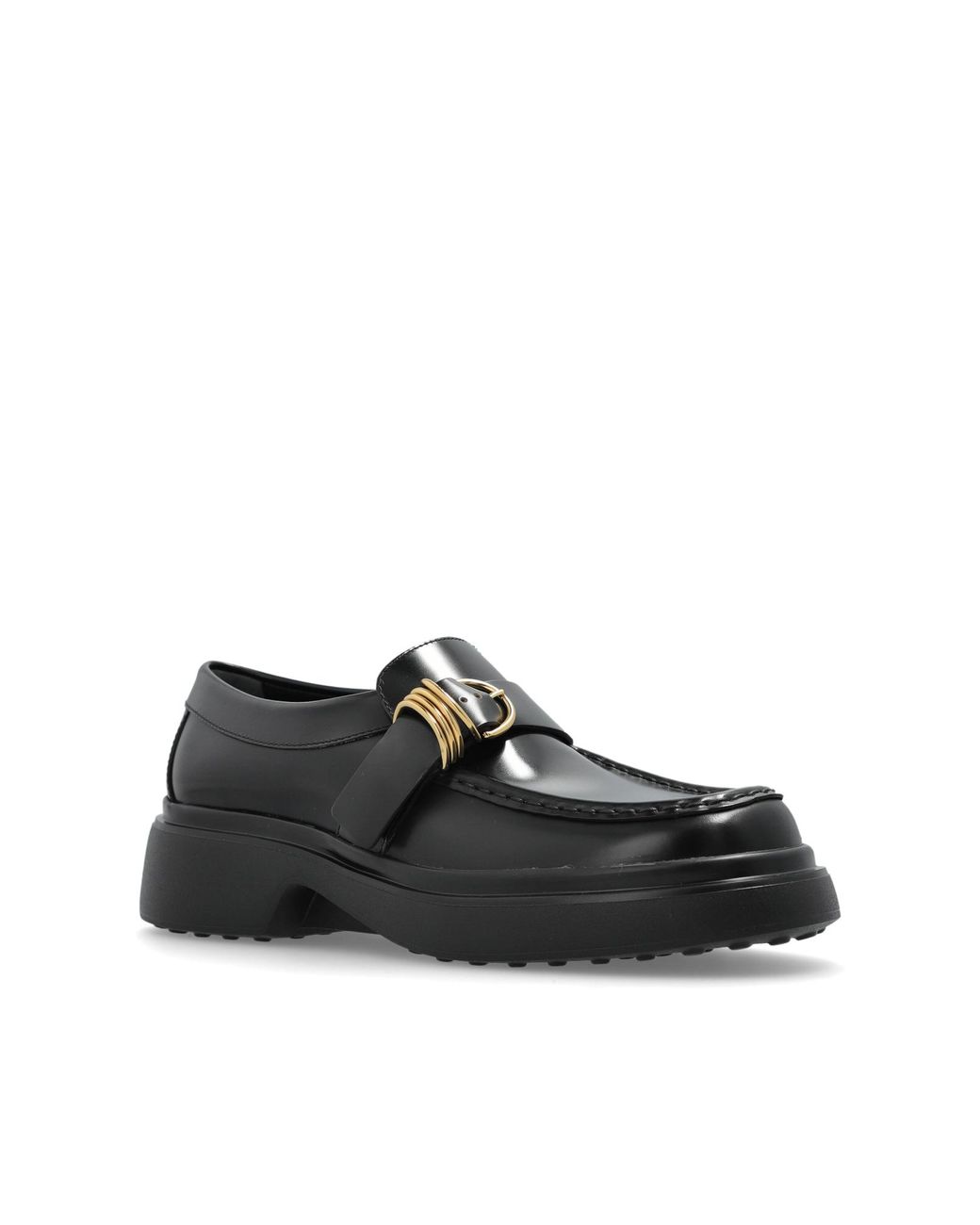 Tod's Blue Loafer-Type Shoes