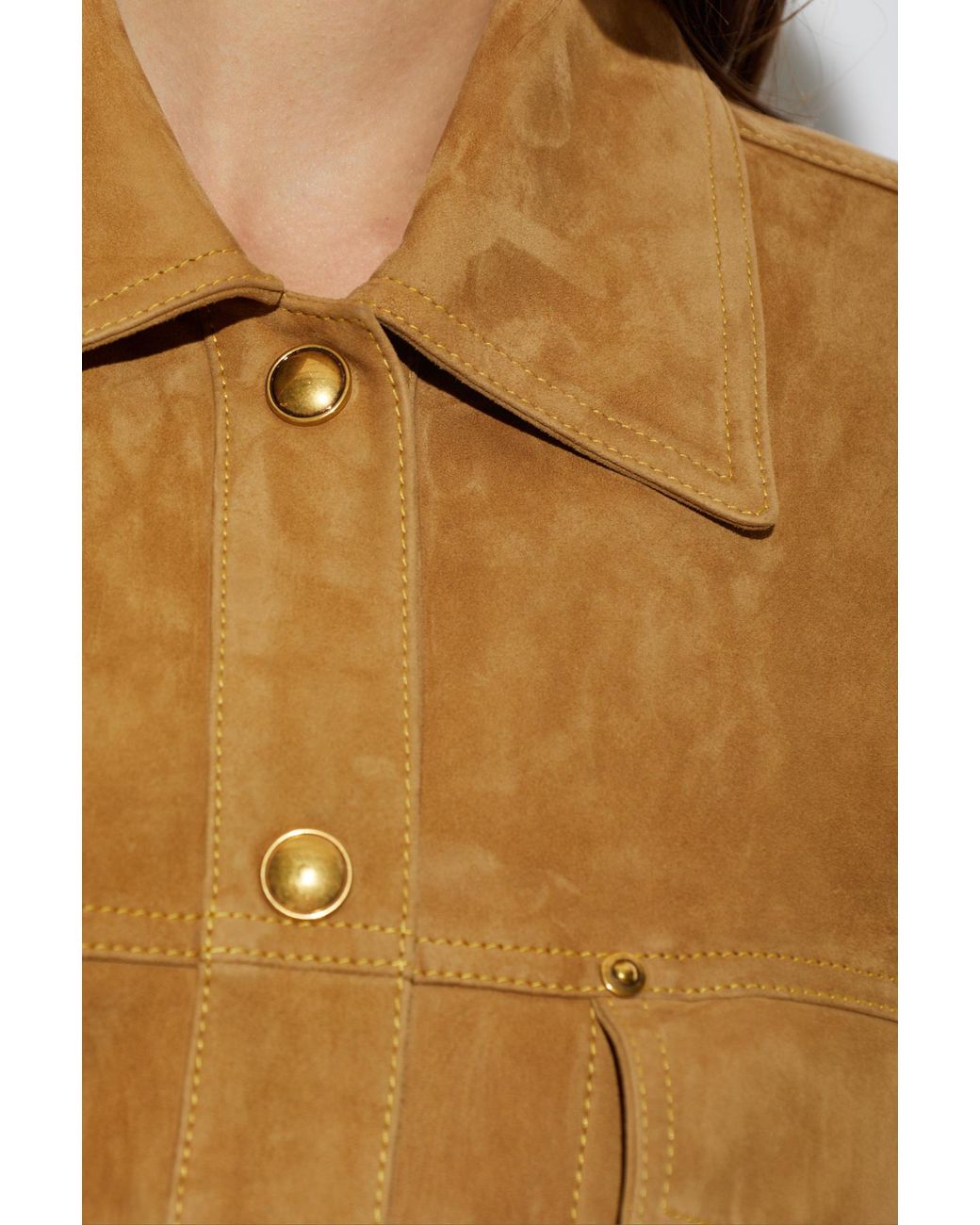 Versace Brown Suede Jacket