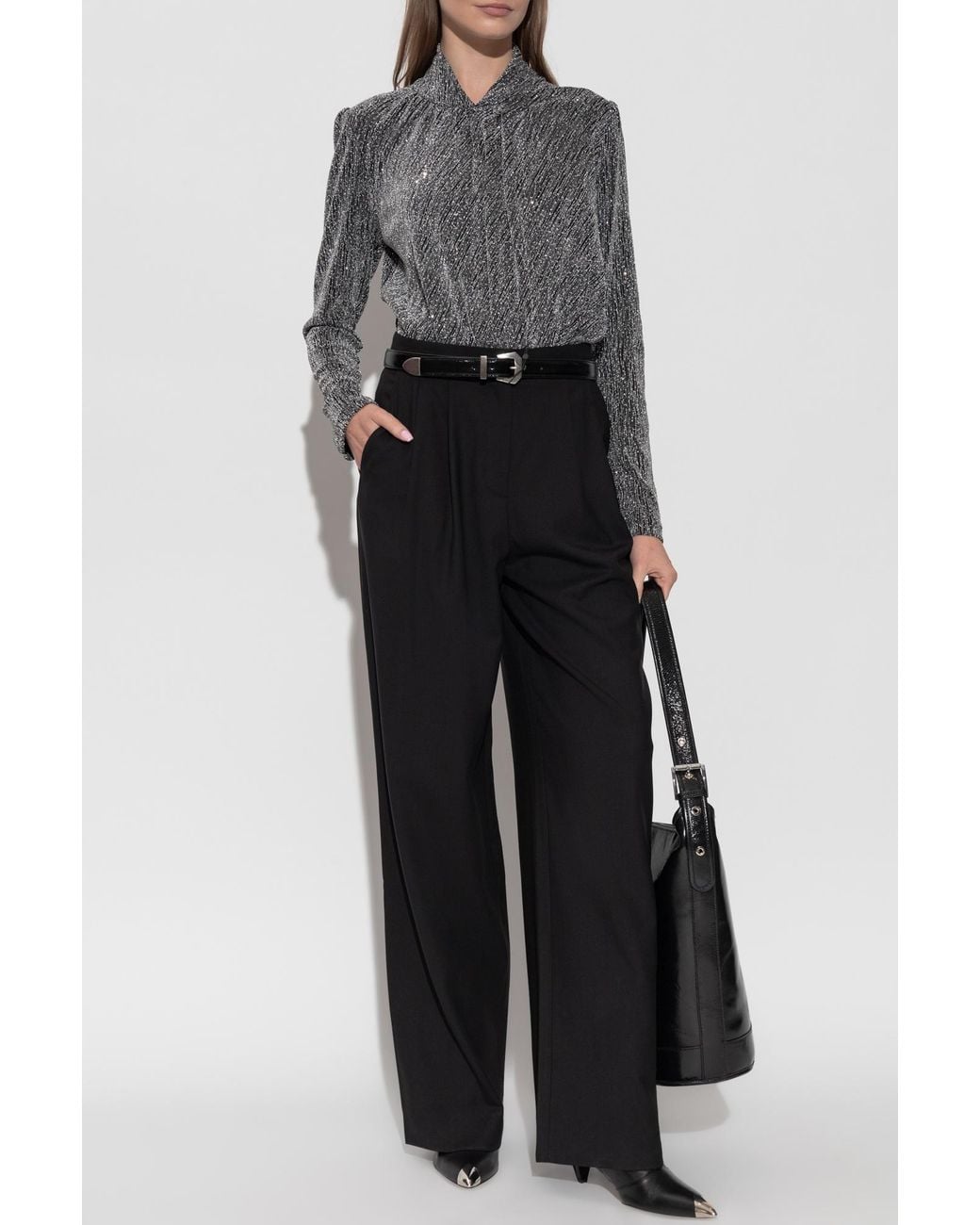IRO Gray Top 'Ysane'